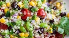 Cilantro Lime Quinoa Salad