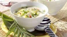 Coconut Chicken Soup with Pineapple