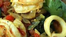 Coconut Shrimp & Calamari Curry