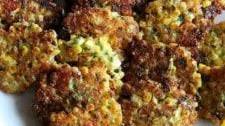 Corn Fritters with Cheddar & Scallions