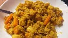 Couscous Carrot Chicken Stir Fry
