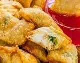 Crab Rangoon (Crab & Cream Cheese filled Wontons)