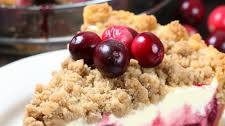 Cranberry Cheesecake Pie