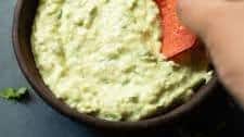 Creamy Avocado Cilantro Sauce (Avocado Crema)