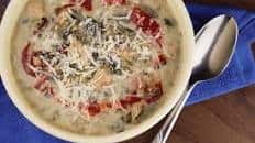 Creamy Chicken Farro Stew