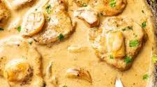 Creamy Garlic Pork Tenderloin