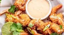 Crispy Coconut Shrimp with Sweet Chili Sauce