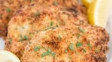 Crispy Garlic Parmesan Baked Chicken