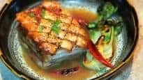 Crispy Pork Belly Recipe, Orange Soy and Chili Pepper Braised