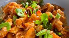 Crispy Rice Shrimp Bowl