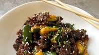 Crispy Sticky Beef & Zucchini