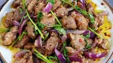 Cumin Lamb Stir-Fry (孜然羊肉)