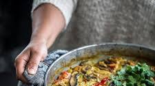 EASY BAKED MUSHROOM CURRY