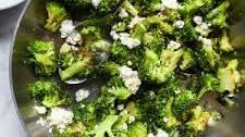 Easy Broccoli with Feta Cheese