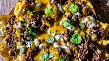 Easy Cheesy Beef Nachos