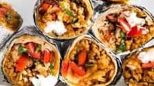 Easy Mini Burritos