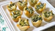 Feta-Spinach Puff Pastry Bites