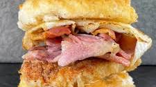 Fried Chicken Breakfast Sandwich