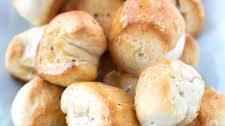 Garlic Bread Bites with Honey Butter