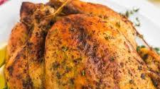 Garlic Herb Butter Roast Chicken