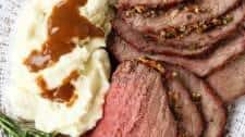 Garlic Herb Roast Beef