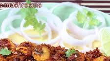 Garlic Mushrooms Recipe | Spicy Dry Mushrooms