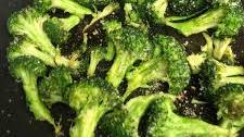 Garlic Roasted Broccoli with Parmesan Cheese