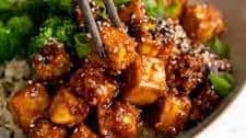 Garlic Sesame Tofu