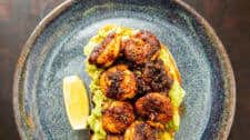 Garlic Shrimp Avocado Toast