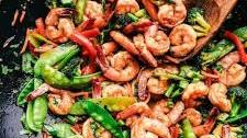 Garlic Shrimp Stir Fry