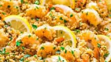 Garlic Shrimp with Quinoa