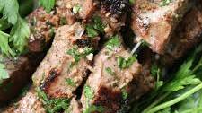 Garlic Sirloin Skewers