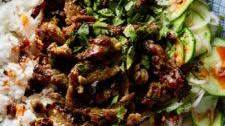Garlic and Black Pepper Beef Skewers