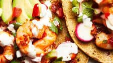 Garlicky Shrimp Tacos