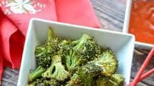Ginger-Garlic Roasted Broccoli