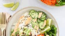 Ginger Pork Bowls