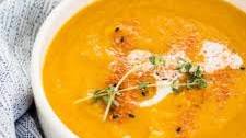 Glowing Pumpkin and Carrot Soup