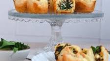 Goat Cheese Puff Pastry Bites with Mushrooms