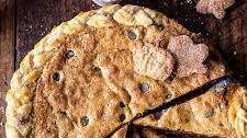Gooey Chocolate Chip Cookie Pumpkin Pie