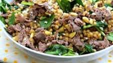 Greek Beef Hidden Veggie Couscous