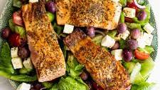 Greek Salmon Salad