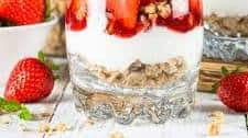 Greek Yogurt and Berry Parfait