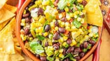 Grilled Corn and Black Bean Salsa