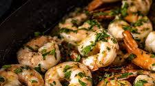 Grilled Garlic Butter Shrimp