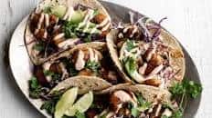 Grilled Honey Lime Shrimp Tacos