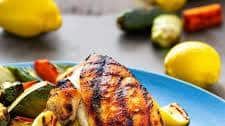 Grilled Lemon Herb Chicken with Roasted Vegetables