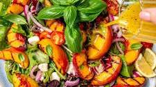 Grilled Peach Salad