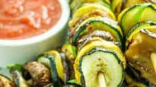 Grilled Ratatouille Kebabs