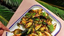 Grilled Squash With Nuoc Cham Chimichurri