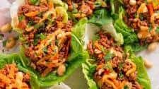 Ground Beef Lettuce Wraps